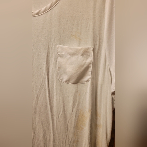 Calvin Klein White Cap Sleeve Relaxed T-Shirt 2x - Picture 2 of 4